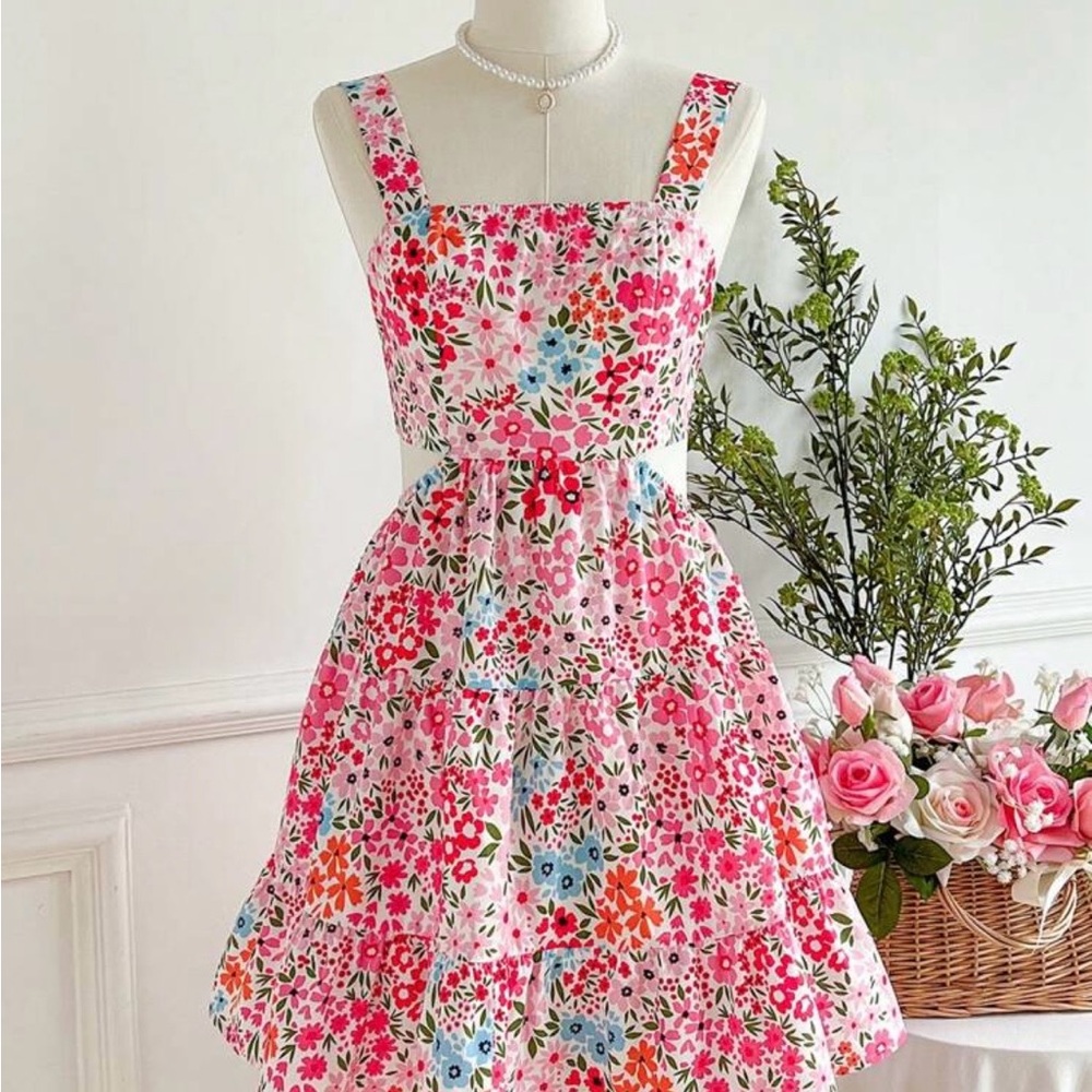 SHEIN Floral Print Dress